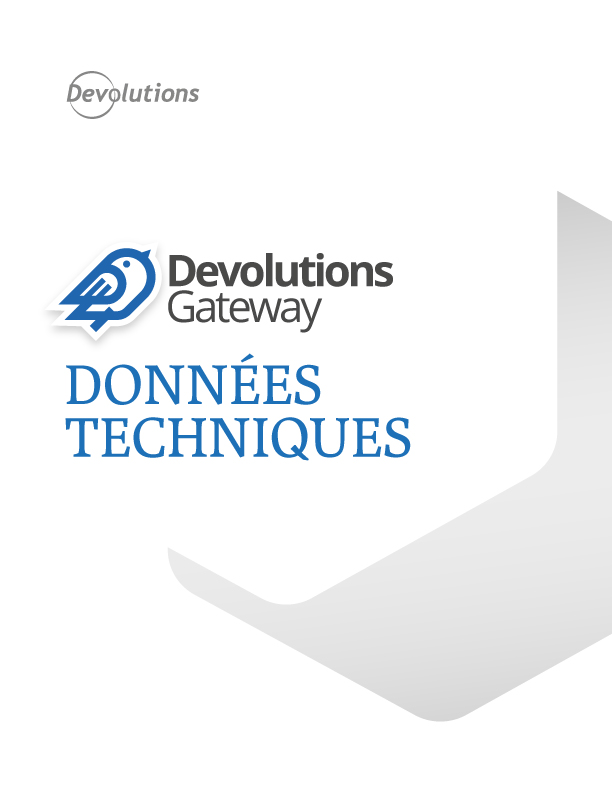 Gateway données techniques